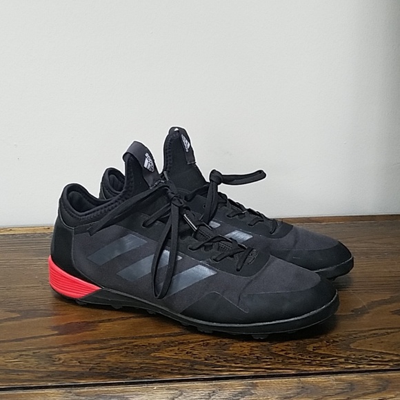 black adidas indoor soccer shoes